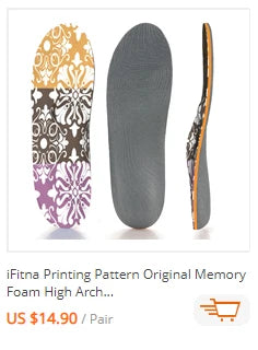 Plantar Fasciitis Orthopedic Sport Insole Men Women