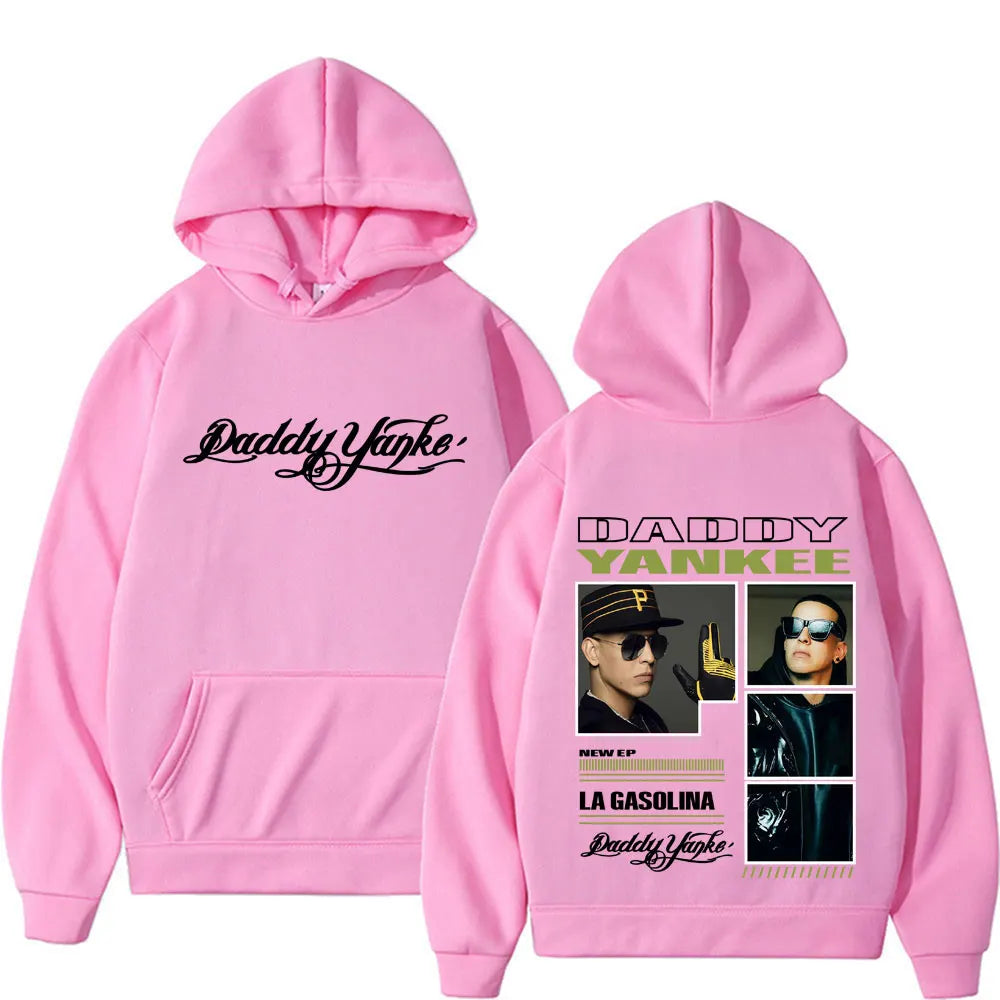 Rapper Daddy Yankee Album Tour Graphic Hoodies Men's Clothiover