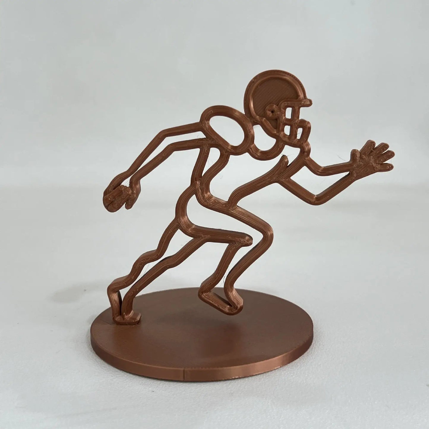 Rugby Player Sculpture Ornament