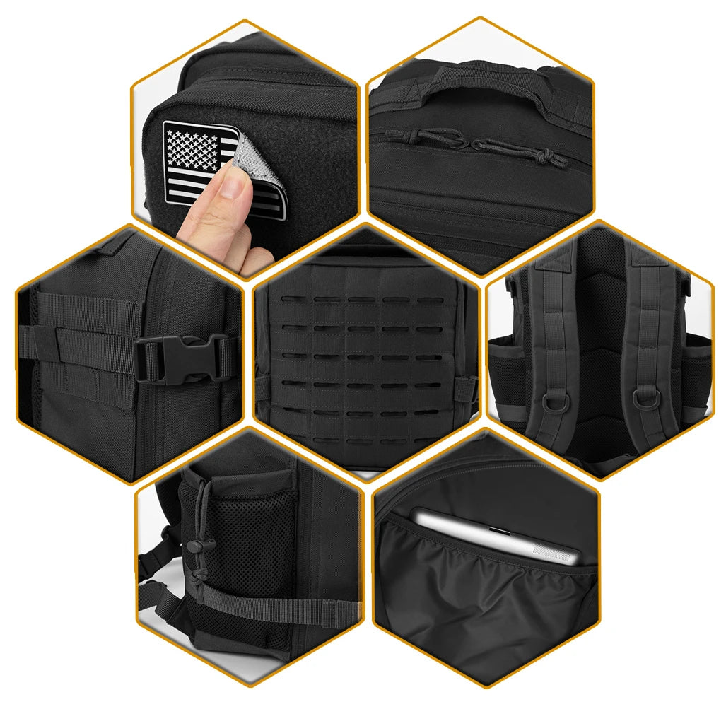 25/45L Women/men Tactical Backpack