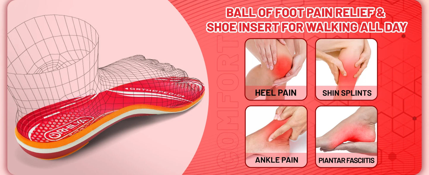 Orthopedic Sport Insole Plantar Fasciitis Flat Foot