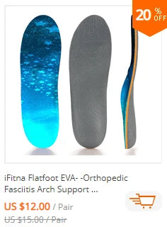Plantar Fasciitis Orthopedic Sport Insole Men Women