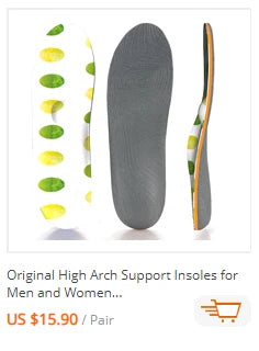 Plantar Fasciitis Orthopedic Sport Insole Men Women
