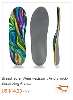 Plantar Fasciitis Orthopedic Sport Insole Men Women