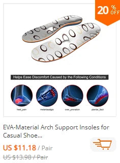 Flat Feet Template Arch Support Orthopedic Insoles