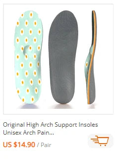 Flat Feet Template Arch Support Orthopedic Insoles