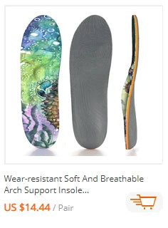 Flat Feet Template Arch Support Orthopedic Insoles
