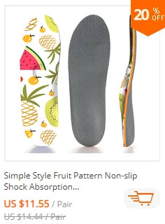 Plantar Fasciitis Orthopedic Sport Insole Men Women