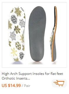 Flat Feet Template Arch Support Orthopedic Insoles