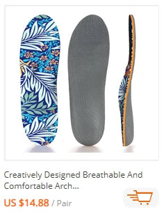 Plantar Fasciitis Orthopedic Sport Insole Men Women