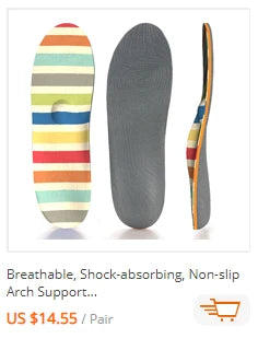 Plantar Fasciitis Orthopedic Sport Insole Men Women