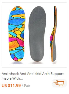 Flat Feet Template Arch Support Orthopedic Insoles