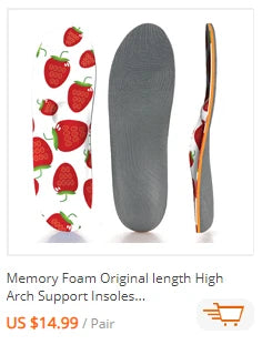 Plantar Fasciitis Orthopedic Sport Insole Men Women