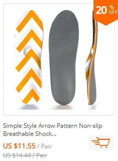 Plantar Fasciitis Orthopedic Sport Insole Men Women