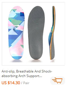 Plantar Fasciitis Orthopedic Sport Insole Men Women