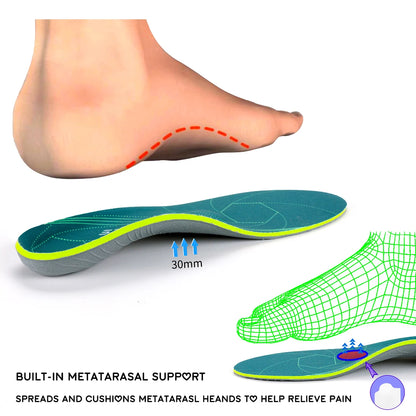 Flat Feet Template Arch Support Orthopedic Insoles
