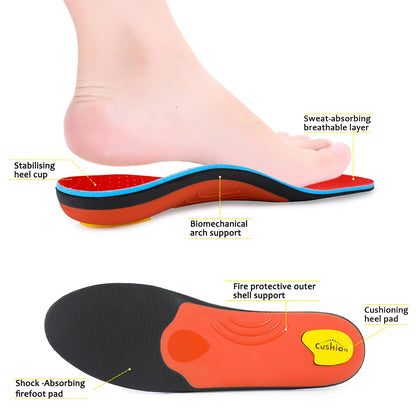 Plantar Fasciitis Orthopedic Sport Insole Men Women