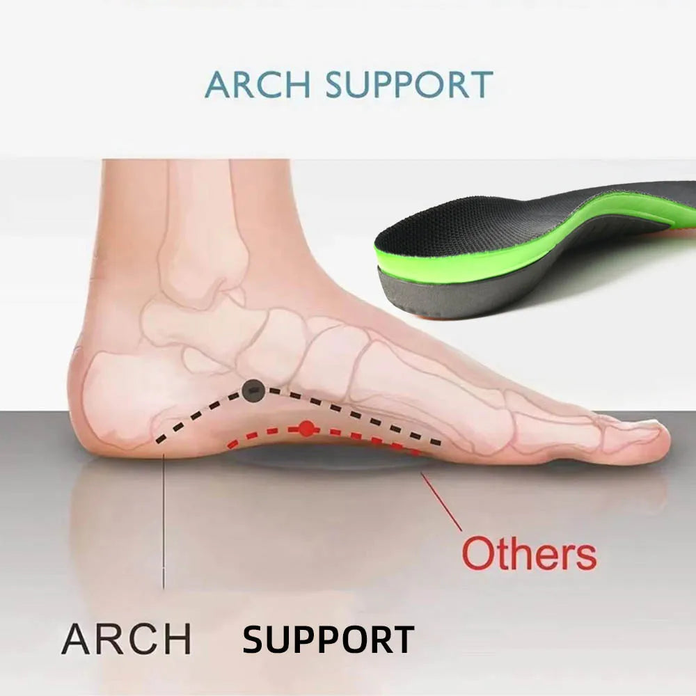 Arch Support Insoles Sports Shock Absorption