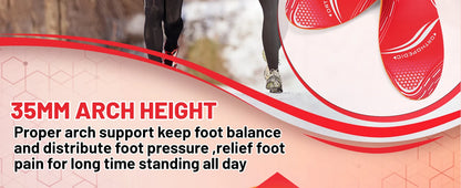 Orthopedic Sport Insole Plantar Fasciitis Flat Foot