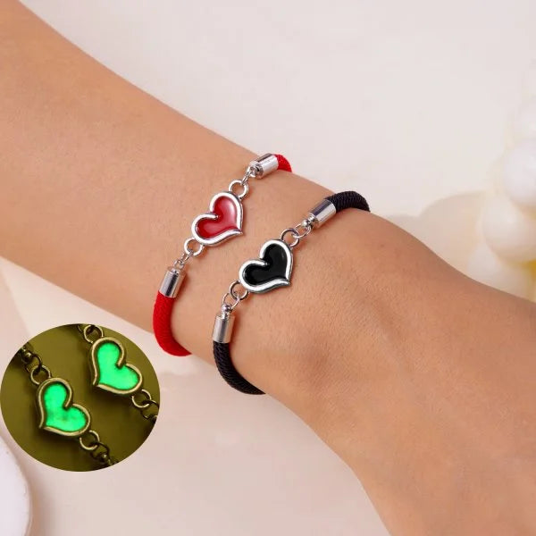 2 PCS/Set Stainless Steel Couples Bracelet