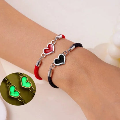 2 PCS/Set Stainless Steel Couples Bracelet