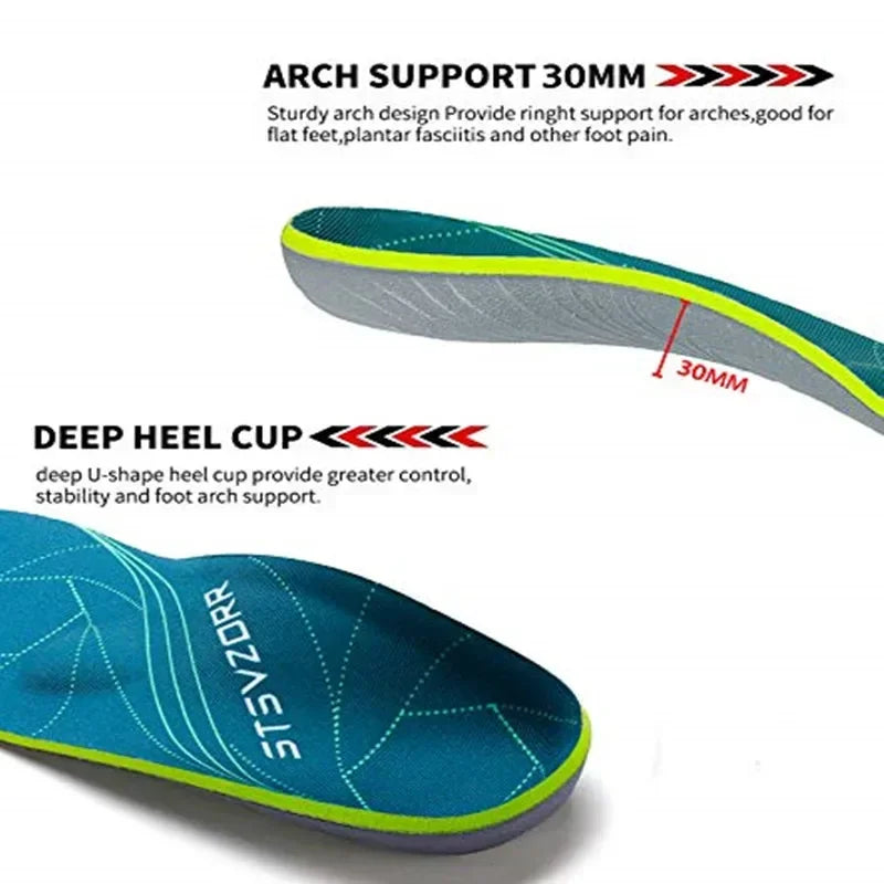 Flat Feet Template Arch Support Orthopedic Insoles