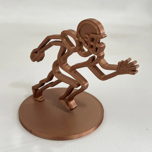 Rugby Player Sculpture Ornament