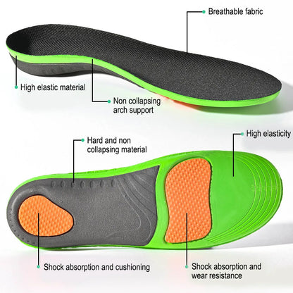Arch Support Insoles Sports Shock Absorption