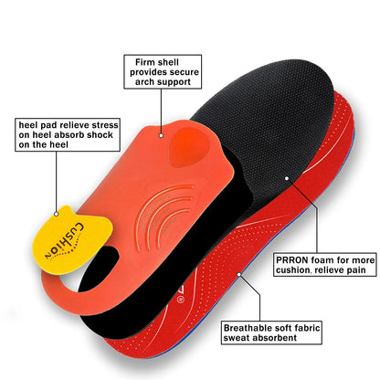 Plantar Fasciitis Orthopedic Sport Insole Men Women