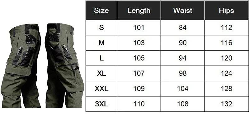 Tactical Pants Men Waterproof