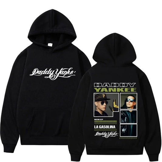 Rapper Daddy Yankee Album Tour Graphic Hoodies Men's Clothiover