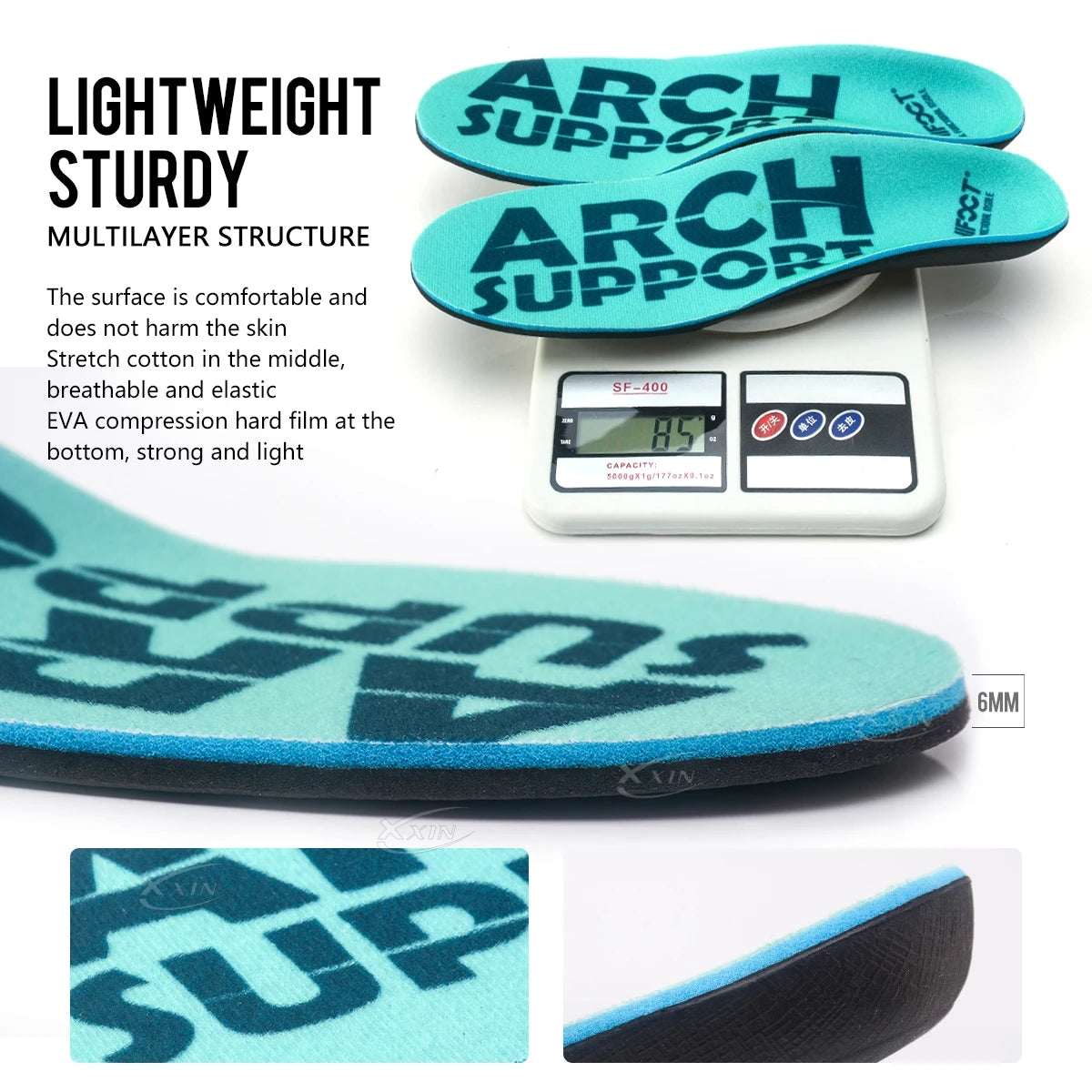 Arch Support Insoles Flat Foot Shoe Insoles Orthopedic