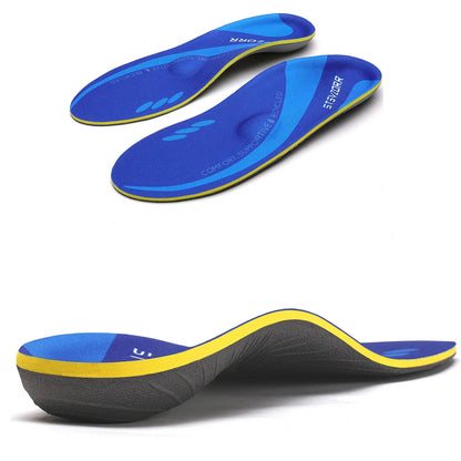 Plantar Fasciitis Relief Orthopedic Insole Flat Foot High Arch Support Men Women