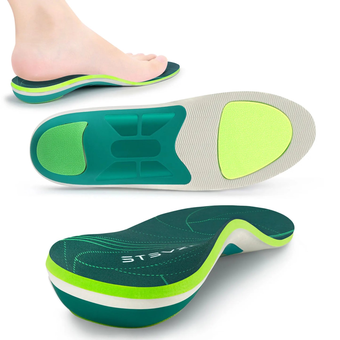 Plantar Fasciitis Orthopedic Sport Insole Men Women