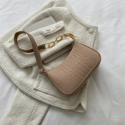 Popular Retro Gentle Temperament Small Square Bag