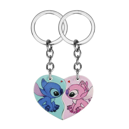 Cute Cartoon Stitch Couple Necklace