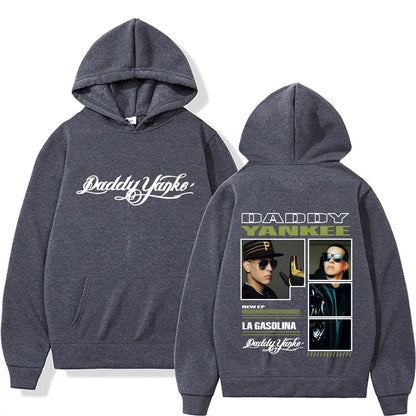 Rapper Daddy Yankee Album Tour Graphic Hoodies Men's Clothiover