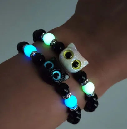 2 PCS/Set Stainless Steel Couples Bracelet