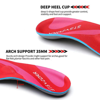 High Arch Support Orthopedic Sport Insole Plantar