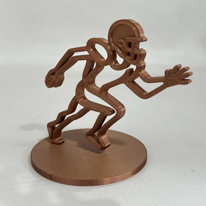 Rugby Player Sculpture Ornament