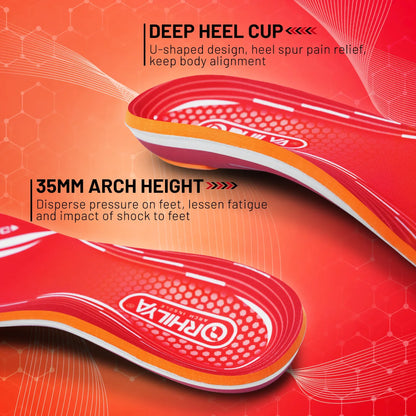 Orthopedic Sport Insole Plantar Fasciitis Flat Foot