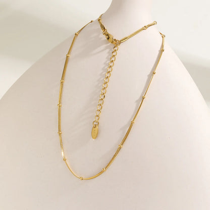 Stainless Steel Snake Ball Bead Chain Bracelet For Women