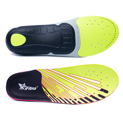 Plantar Fasciitis Relief Orthopedic Insole Flat Foot High Arch Support Men Women