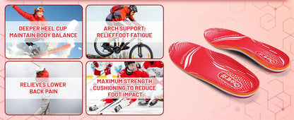 Orthopedic Sport Insole Plantar Fasciitis Flat Foot